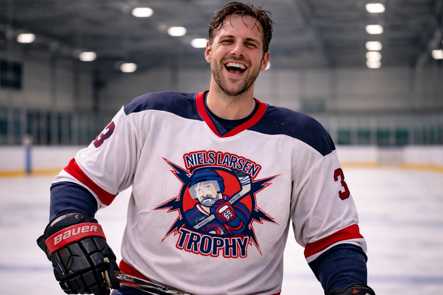 Jugadores de hockey participantes en el Trofeo Niels Larsen - Edición de primavera